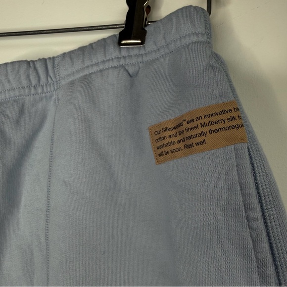 Lunya Silksweats™ Midweight‎ Reversible Short Welkin Blue Size Large - Picture 8 of 10